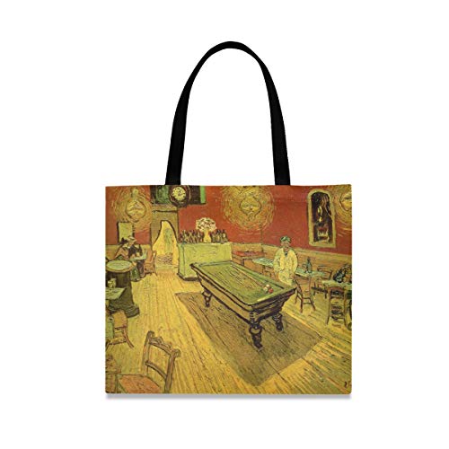 LUPINZ - Bolso de mano de lona para mujer, con fondo musical, informal, para el trabajo, multicolor, Talla única