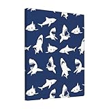 Descrizione del materiale: questa pittura decorativa senza cornice con vari motivi di pesce di mare è realizzata in tela di puro cotone (cotone a fibra lunga) con forte elasticità, consistenza chiara, stampa ad alta definizione, base non screpolata, stretta e spessa, liscia e piatta; una robusta struttura in legno massello naturale, rilegata con accessori in metallo per formare una cornice anti restringimento. Ogni telaio principale è dotato di ganci in metallo sul retro per un facile funzionamento, sospensione e manutenzione.