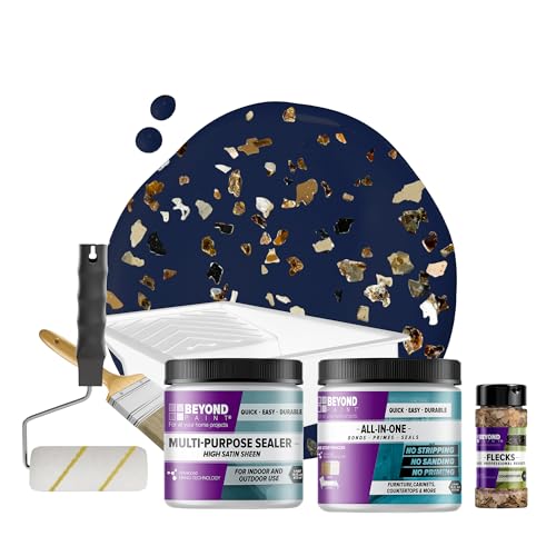 Beyond Paint Oxford Bronze Flecks Countertop Makeover Kit with Paint,