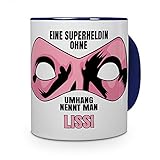 Personalisierte Tasse mit Namen Lissi