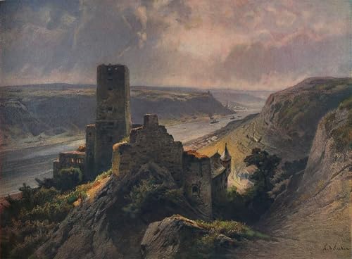 Impression d'art Château de Gtfels pour créer une ambiance élégante dans votre grand salon