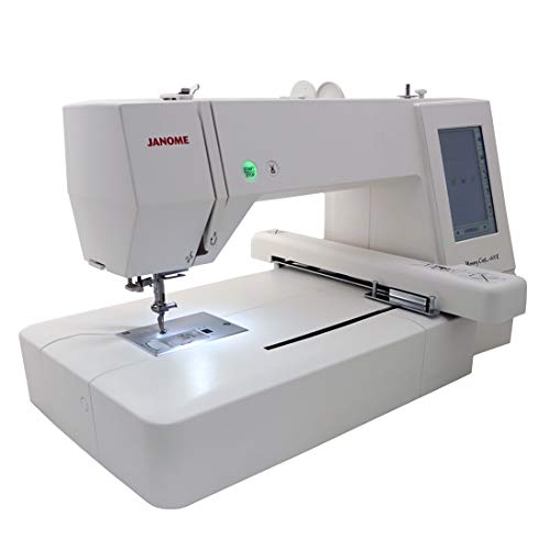 Janome Memory Craft 400E Embroidery Machine With Exclusive Bonus Bundle #TOP7