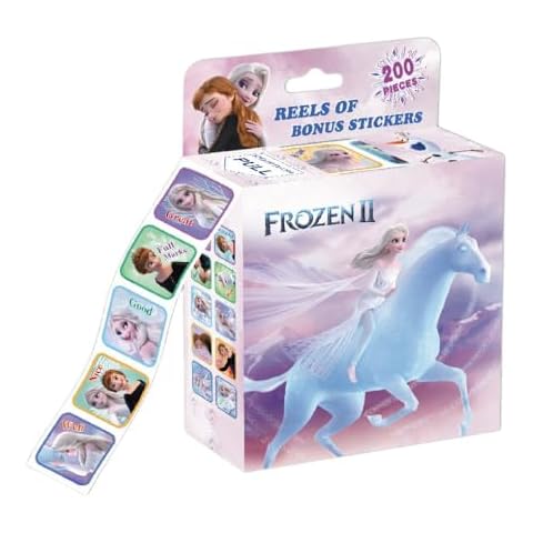 ISABELLA MOON 200pcs Kids Stickers Set Cover