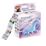 FEIFEI'S BOW 200pcs Kids Toddlers Princess Elsa Mickey Mouse Dinosaur Stickers Party Bag Fillers Boys Girls Teachers as Reward Craft Scrapbooking in Box Gift Set (Elsa)