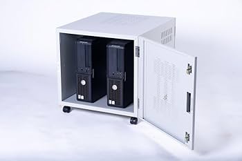 精密機器やPCケース 鍵付き セキュリティボックス S PCケース 排熱 盗難防止鍵付き CPU