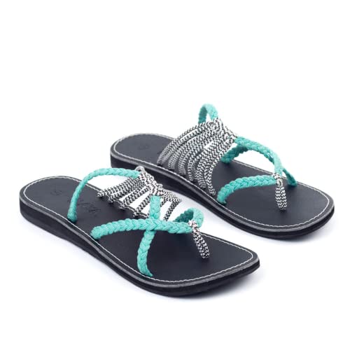 Image of Plaka Flip Flops Sandals for Women Oceanside