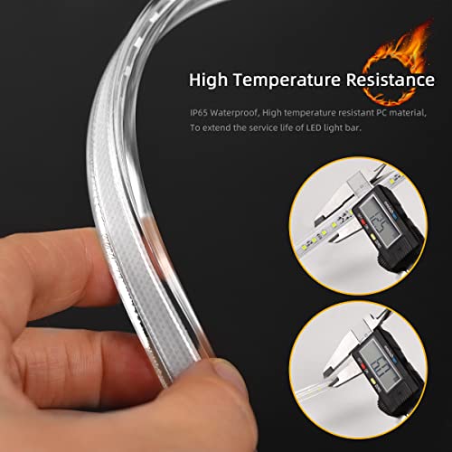 Tira LED Exterior Flexible 16.4ft Blanco IP65 miniatura 5