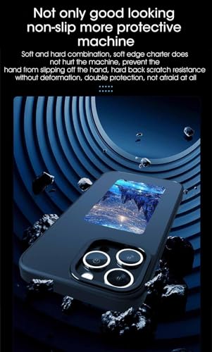 Coque iPhone 15 Pro Écran Personnalisable E-Ink DIY Photo Case Antichoc - 6
