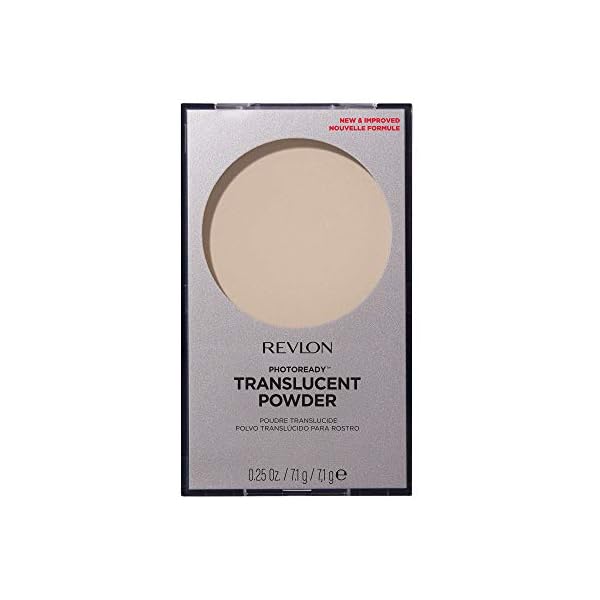 Revlon-Photo-ready-finishing-powder-translucent-71g Revlon Translucent Powder, PhotoReady Blurring Face Makeup, Lightweight & Breathable High Pigment, Natural Finish, 001 Translucent, 0.25 Oz