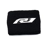 MOWOK Fits For Yamaha YZF R1 R1S YZF-R1 1999-2026 Motorcycle Accessories Brake Fluid Reservoir Cover Sock (White)