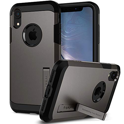 Spigen Tough Armor [Military Grade] Designed for iPhone XR Case 6.1 inch - Gunmetal
