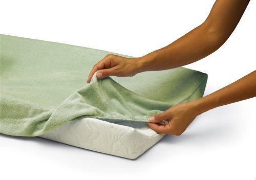 Summer Ultra Plush Changing Pad Cover, Sage #TOP3