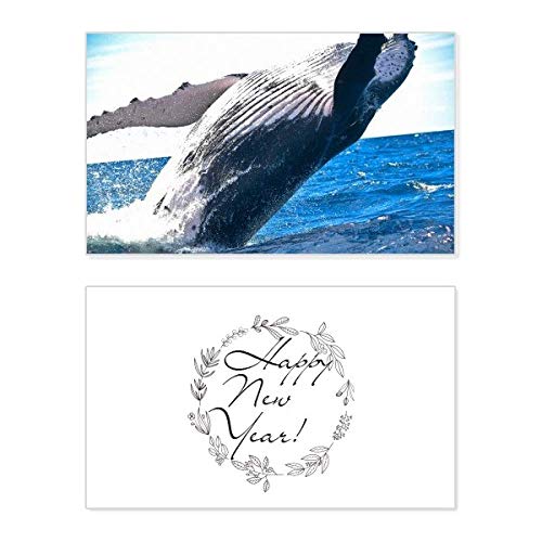 Carte cadeau baleine et flore marine pour accompagner vos presents