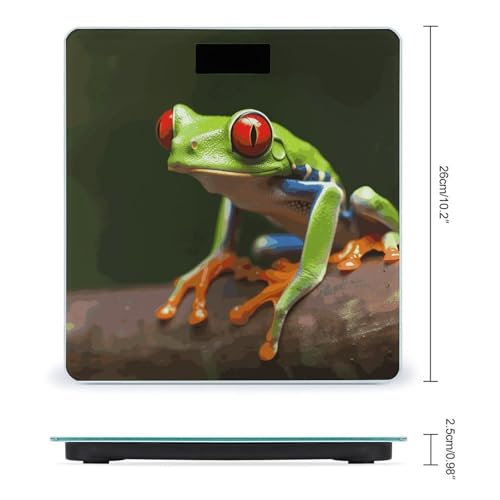 Balanza digital inteligente para baño Red Eyes Tree Frogs miniatura 2