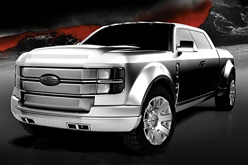 Image of for Ford Emblem, 6 inch American Flag Badge Front Grille Tailgate Emblem for 07-10 Edge, 05-11 Escape, 06-10 Explorer, 05-11 Expedition, 07-10 Sport Trac (6''Black)