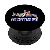 I Am Cutting You Crispr Gene Editing Science Student Cas9 PopSockets Swappable PopGrip