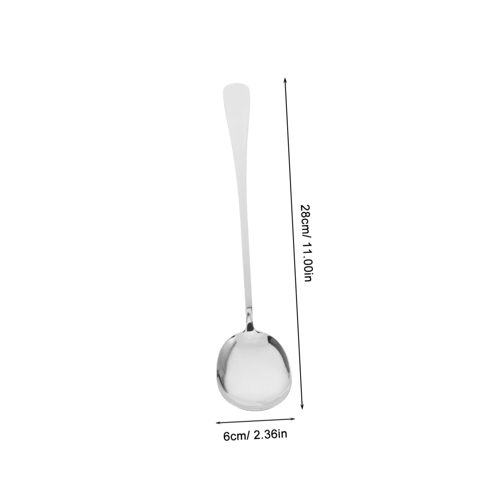 UTHCLO Long Handle Slotted Salad Serving Spoon Stainless Steel Forks for Buffet Restaurant and Home Use