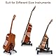 Dantolo Gitarrenständer für Akustikgitarre, universal, tragbar, für Akustikgitarre, elektrische und klassische Gitarre