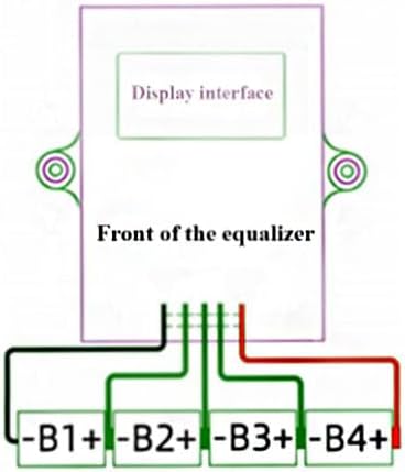 Miniatura 3 de 5A Lipolifepo4 equilibrador activo 4s con voltaje Dispaly 12V batería de litio Transferencia de energía Ecualizador activo