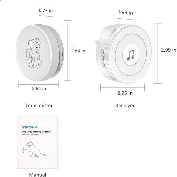 Self-Powered Dog Potty Training Door Bell