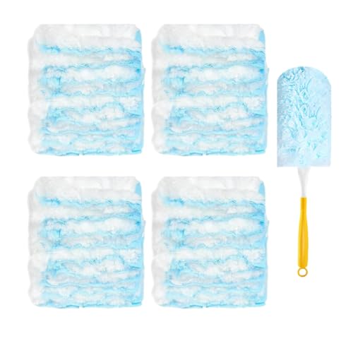 Image of 360 Degree Dusters Refills,Heavy Duty Duster Refills, Disposable Replacement Head for Cleaning, Multi Surface Refills, 30 Count Blue