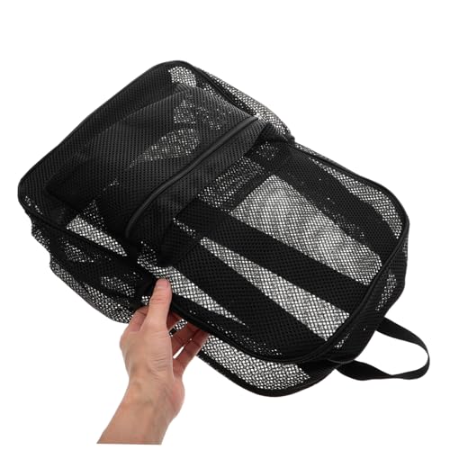 Mochila Deportiva de Malla Transpirable Beavorty Negra miniatura 4