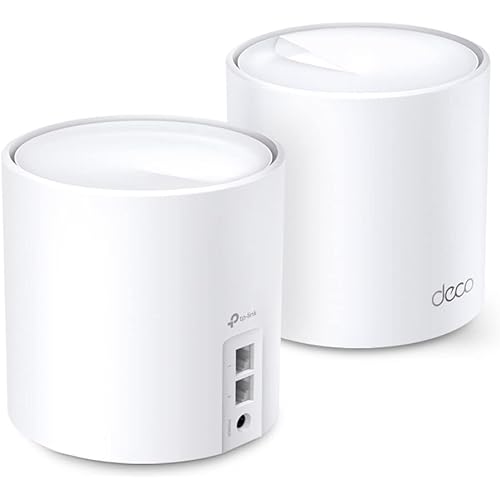 TP-Link Deco WiFi 6 Mesh WiFi System(Deco X20) - Covers up to 4000 Sq.Ft, Replaces Wireless Internet Routers and Extenders, 2-Pack