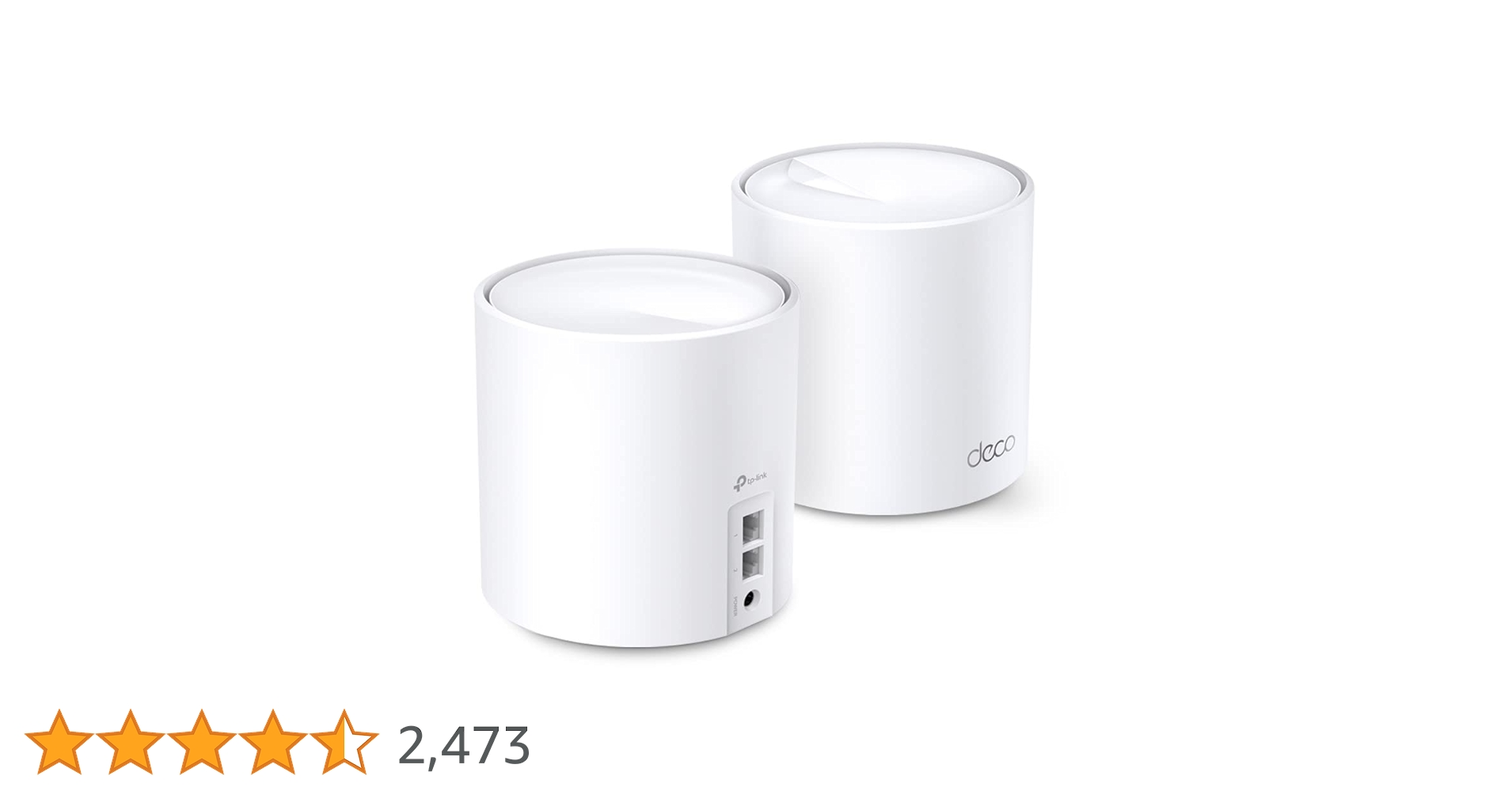 TP-Link Deco X20 AX1800 Wi-Fi システム 2パック Deco X20 | AX1800 Whole Home Mesh Wi-Fi 6 System | TP-Link