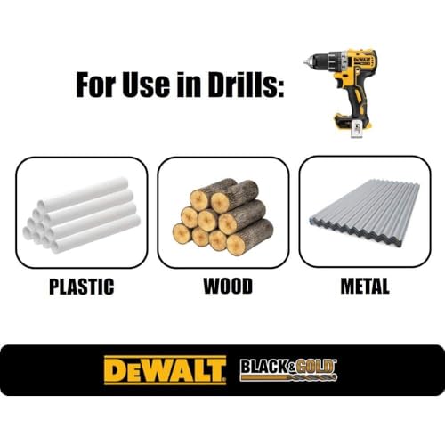 DEWALT Black & Gold HSS Drill Bit Set
