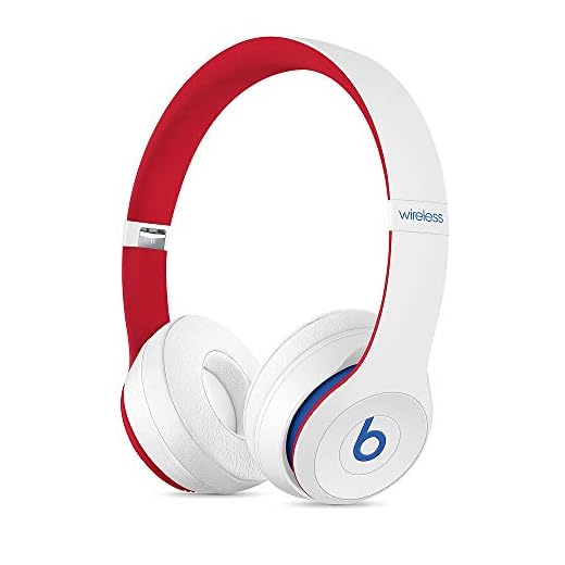 Beats Solo3 Wireless On-Ear Headphones - Apple W1 Headphone Chip, Class 1 Bluetooth, 40 Hours Of Listening Time - Club White (Latest Model)