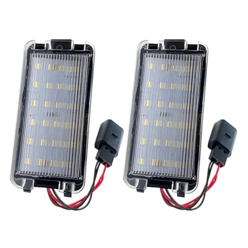 Luces de matrícula para Seat Altea, Ibiza 6L y Toledo 3, lámpara de número de coche repuesto