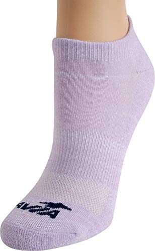 Avia Women''s Athletic Performance Cushioned No Show Solid Socks (10 Pack), Size 4-9, Purple3