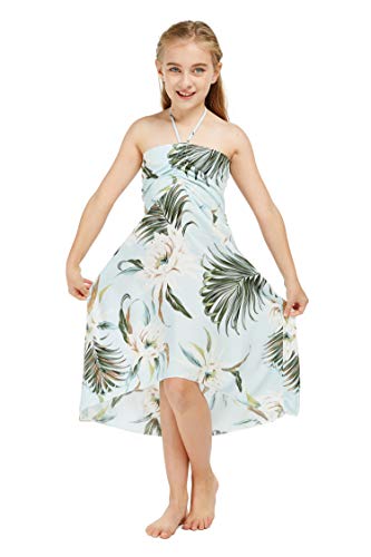 Girl Hawaiian Halter Dress in Various Patterns