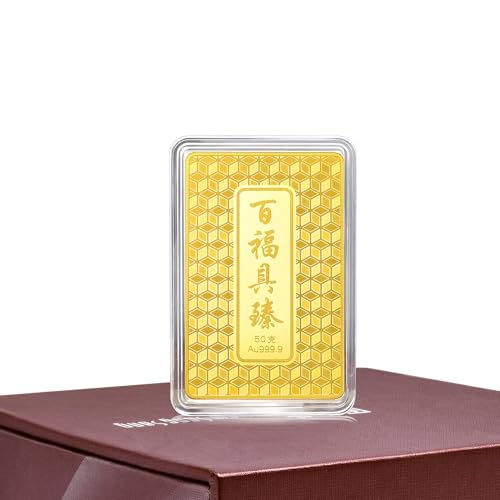 Image of CHOW SANG SANG 999.9 24K Pure Gold Chinese Gifting Collection Blessing Felicity Fu Jewelry Ornament for Women & Men 960529 Price-by-Weight 50g (Weight Options: 5g / 10g / 20g / 50g / 100g)