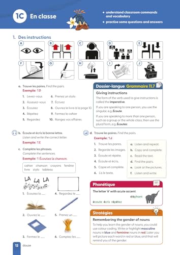 Image of Tricolore 6e edition: Student Book 1