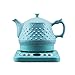 Produktbild Keramik-teekanne-automatik-teekanne, 1000 Watt, Temperatur- Und Brühzeitsteuerung, Warmhaltefunktion, Edelstahl, 1 Liter Wasserkocher, blue