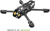 Kit de marco Mario 5 versión DC/XH con placas de fibra de carbono para dron FPV de estilo libre y carreras RC (Mario 5 XH Lite) 3