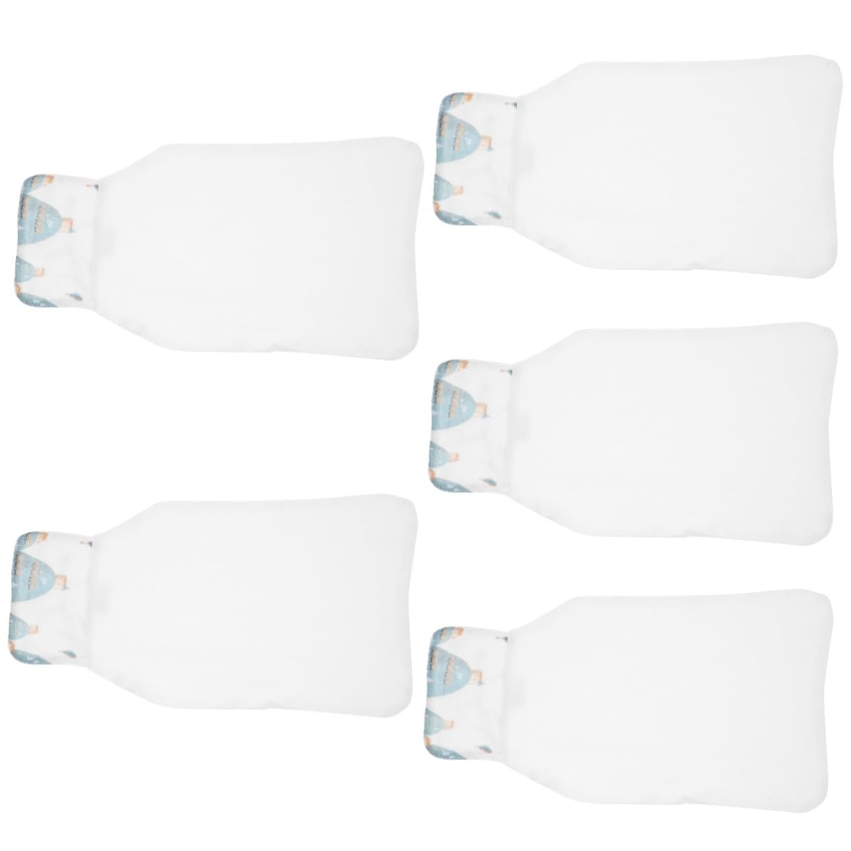 Lot De 5 Serviettes Douces Pour Le Des Bébés En Coton Pour La Transpiration Des Tout-petits Garçons Et Filles Pour Le Rot Douces Pour Les Nourrissons