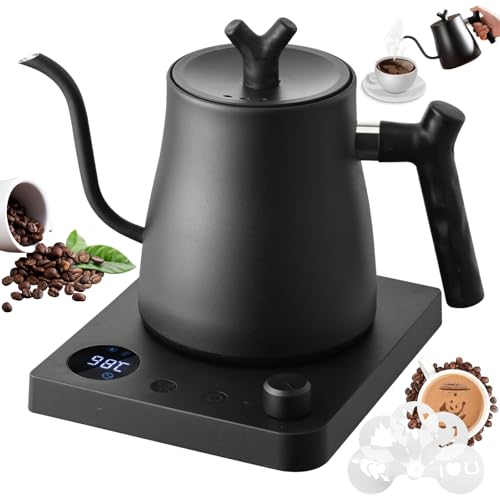 Catálogo para Comprar On-line Teteras de émbolo , listamos los 10 mejores. 50 KIROGILY Tetera Electrica de Cuello de Cisne de 1 L, 800W, Hervidor Agua Electrico Acero Inoxidable 304, Kettle con Apagado Automático, Tetera Cuello Cisne Portátil con Mcolde...