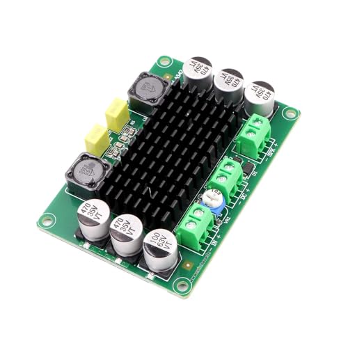 Image of Gold A542 TPA3116 100W Mono Audio Amplifier Board - High-Power Class D Amp Module - DC 5V-24V Input - Compact & Efficient for DIY Speakers, Home Audio, Subwoofer & Car Amplification