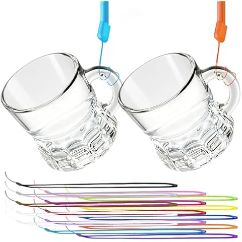 Mssushi 15pcs 30ml Shot Glasses Cover