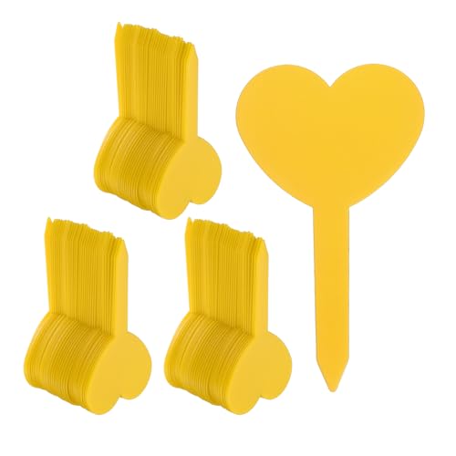 HARFINGTON 200pcs Plastic Plant Labels 3.26
