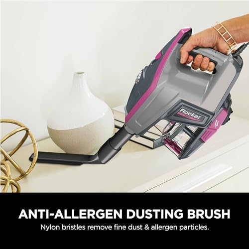 Shark Rocket Pro DLX Corded Stick Vacuum, XL Cup, Handheld, Fuchsia, HV371 - image 8