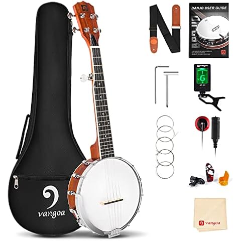 Vangoa Banjo Tenor 5 Cuerdas Cover