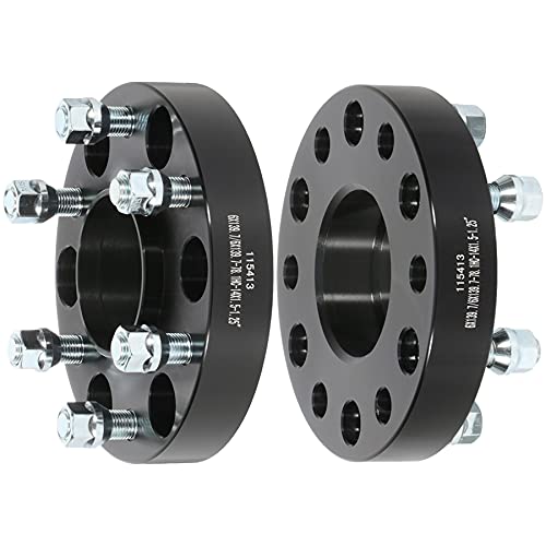 ECCPP 1.25" 6x139.7mm Hubcentric Wheel Spacers 6 Lug 6x5.5 to 6x5.5 78.1mm fits for Chevy Silverado for GMC Sierra for GMC Yukon for Cadillac Escalade with 14x1.5 Studs