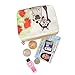 Women and Girls Cute Fashion Coin Purse Wallet Bag Change Pouch Key Holder (Flower and Dog)