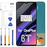 Contenuto della confezione: 1 x nero per display LCD OnePlus 6T di ricambio touch screen, 1 x ventosa forte, 1 x strumenti di apertura triangolare, 1 x pin per carta, 1 x Spudger in plastica, 1 nastro incluso.