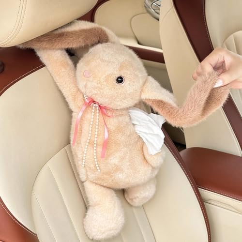Tissue Car Holder Wipes Dispenser – Cute Plush Animal Storage Box — view 7