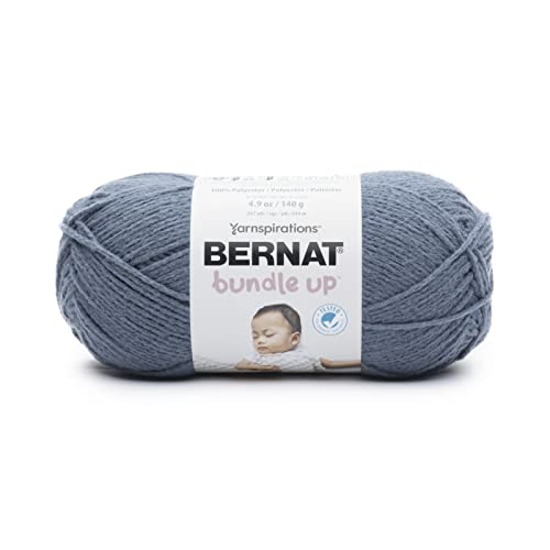 Image of Bernat Bundle Up Beluga Yarn - 3 Pack of 141g /5oz - Polyester - 4 Medium (Worsted) - 267 Yards - Knitting, Crocheting & Crafts