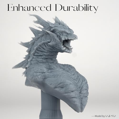 Image of Siraya Tech Fast ABS-Like 3D Printer Resin, Tough Grey, Enhanced Durability for 3D Printing, High Impact Resistance, Smooth Finish, Ideal for 4K /8K /12K LCD DLP SLA 3D Printer - 1kg